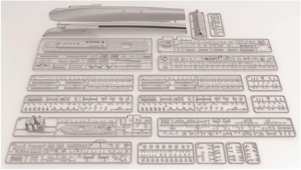 FOREART Hobby FOR-1002 1/72 Scale Schnellboot S-38/1940 w/Display Stand