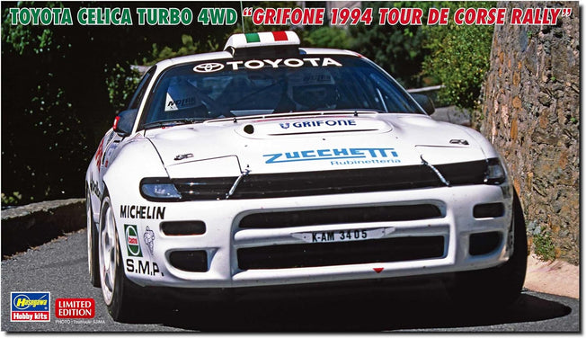 Hasegawa 20673 1/24 Toyota Celica Turbo 4WD Griffine 1994 Tour de Corse Rally