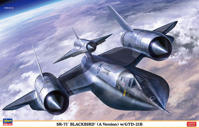 Hasegawa 1/72 SR-71A Blackbird with GTB-21B Drone