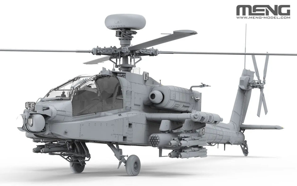 1/35 AH-64D Apache Longbow Attack Helicopter by Meng Model