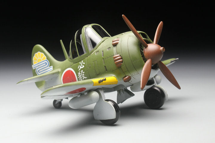 QT NAKAJIMA KI84 FIGHTER AND PILOT (KITTY PILOT) TIGER MODELS