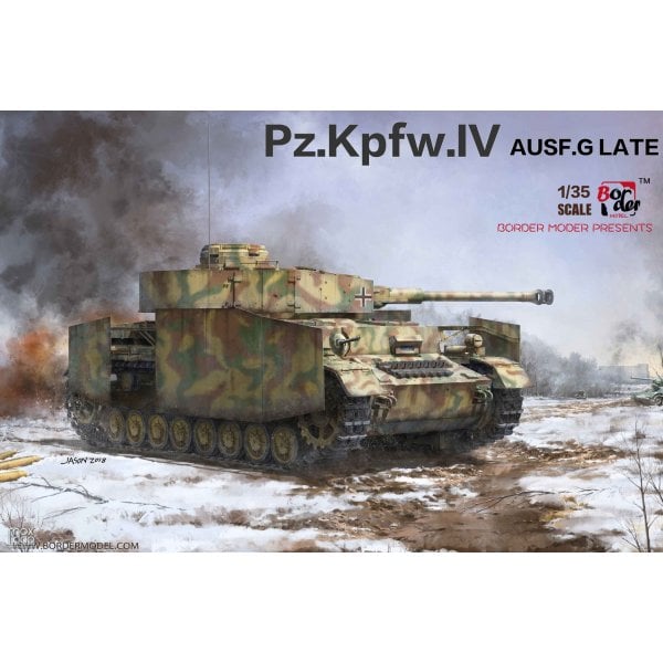 1/35 WWII German Pz.Kpfw.IV Ausf.G Border Models BT-001