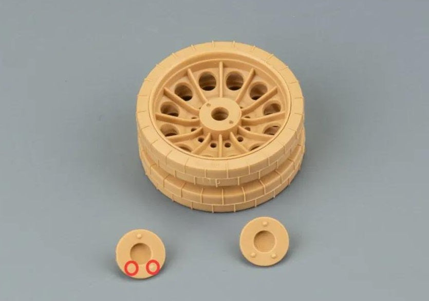 1/35 T34/85 Model 1945 No.174 Factory with Sectional Tracks by RyeField Model