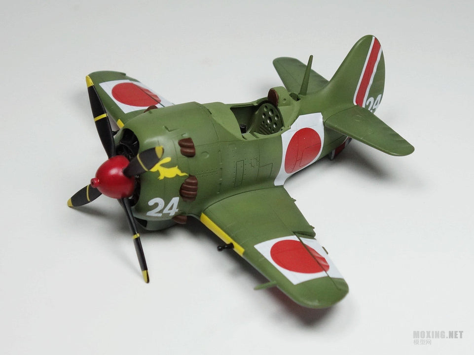 QT NAKAJIMA KI84 FIGHTER AND PILOT (KITTY PILOT) TIGER MODELS