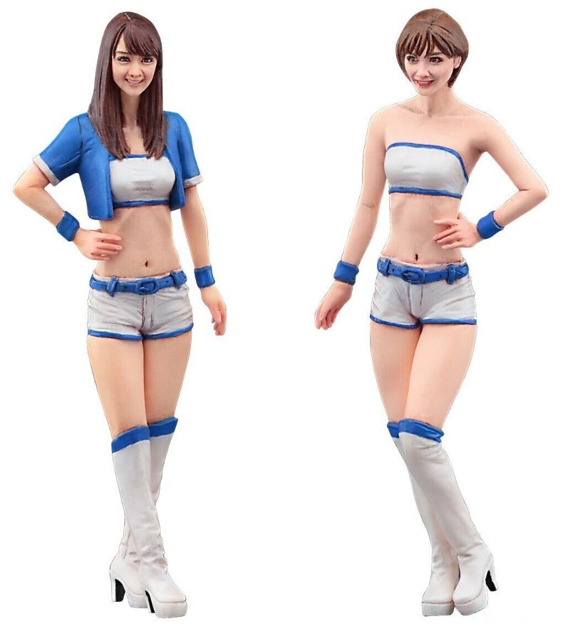 1/24 COMPANION GIRLS (AUTO SHOW) - 2 GIRLS FIGURES SET BY HASEGAWA 29105