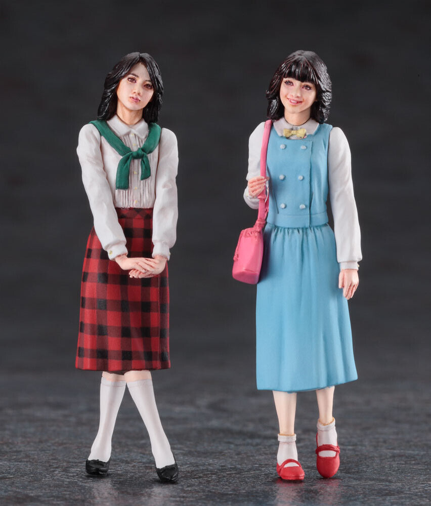 1/24 80'S GIRLS FIGURES - 2 GIRLS FIGURES SET BY HASEGAWA 29108