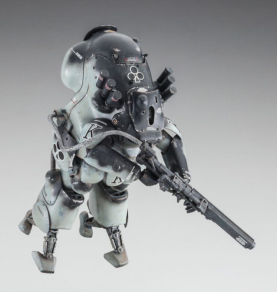 1/20 Maschinen Krieger Robot Battle V Type 44 Heavy Armor Combat Suit MK44 AusfG Ghost Knight by Hasegawa