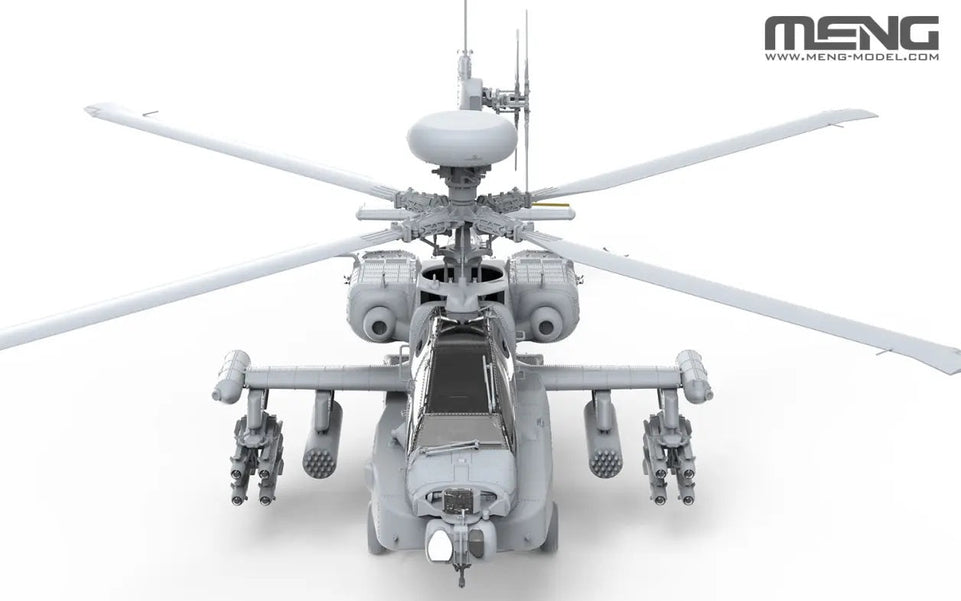 1/35 AH-64D Apache Longbow Attack Helicopter by Meng Model