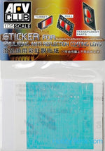STICKER FOR SIMULATING ANTI REFLECTION LENS (LAV-25 FAMILY) AFV CLUB AC35018