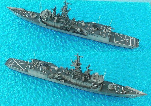 1/700 PERRY CLASS MISSILE FRIGATE 1101