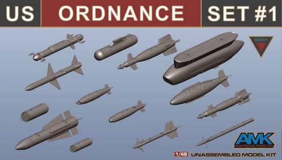 1/48 AMK US Ordnance Set 1