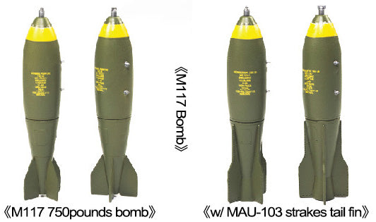 1/48 U.S. Modern Air-to-Ground Weaponry Set (A) AFV Club AR48107