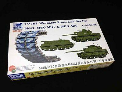 1/35 T97E WORKABLE TRACK LINK SET FOR M48/M60 MBT & M88 ARV