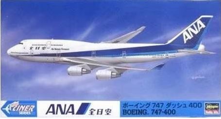 ANA Boeing 747-400 Hasegawa | No. 10402 | 1/400 HAS-104020