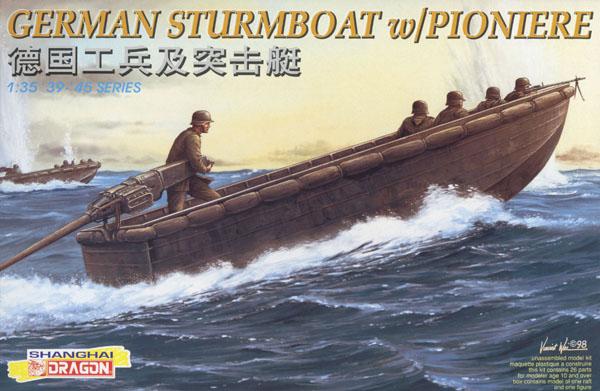 1/35 GERMAN STURMBOAT WITH PIONIEER