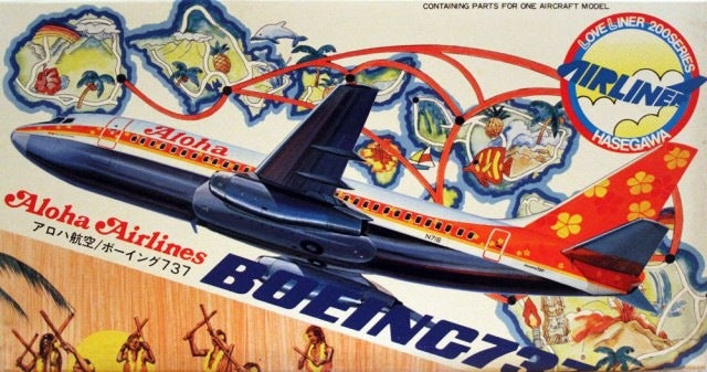 HASEGAWA 1/200 Aloha Airlines Boeing 737 (10506 La6)
