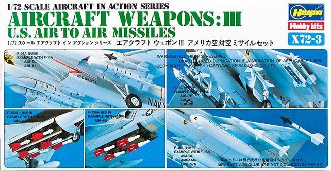 1/72 US AIRCRAFT WEAPONS III