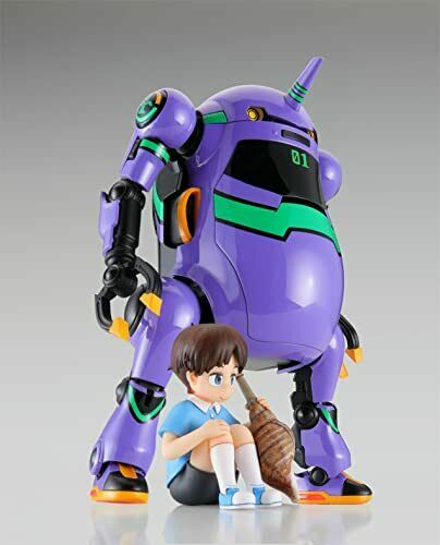 1/20 MechatroWeGo x Eva Vol.5 EVA "01"+ Shinji Resin Figure Model Kit by HASEGAWA