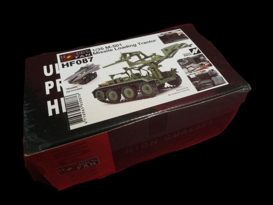 HOBBY FAN 1/35 M-501 MISSILE LOADING TRACTOR (MISSILE NOT INCLUDED)