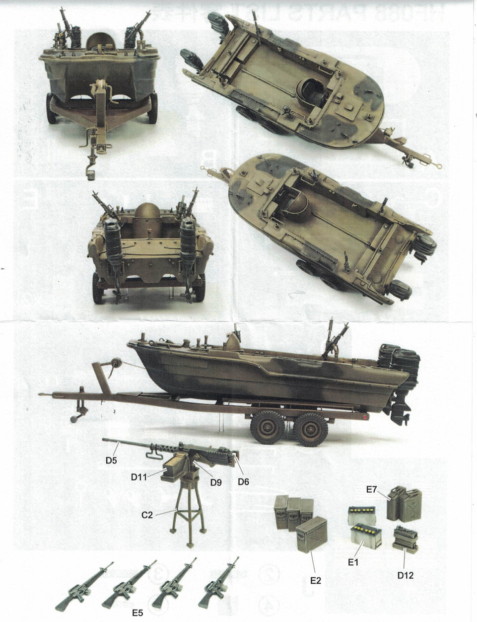 1/35 U.S. Power Cat Tactical Assault Boat, 'Nam - HOBBY FAN 088