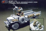 WWII U.S. TRUCK DRIVERS/GUNNER CREW HOBBY FAN 554