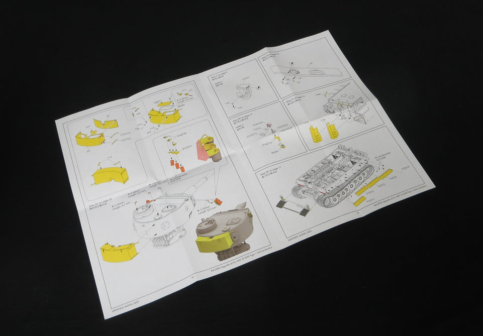 RyeField Upgrade Solution for 1/35 Tiger I Initial Production