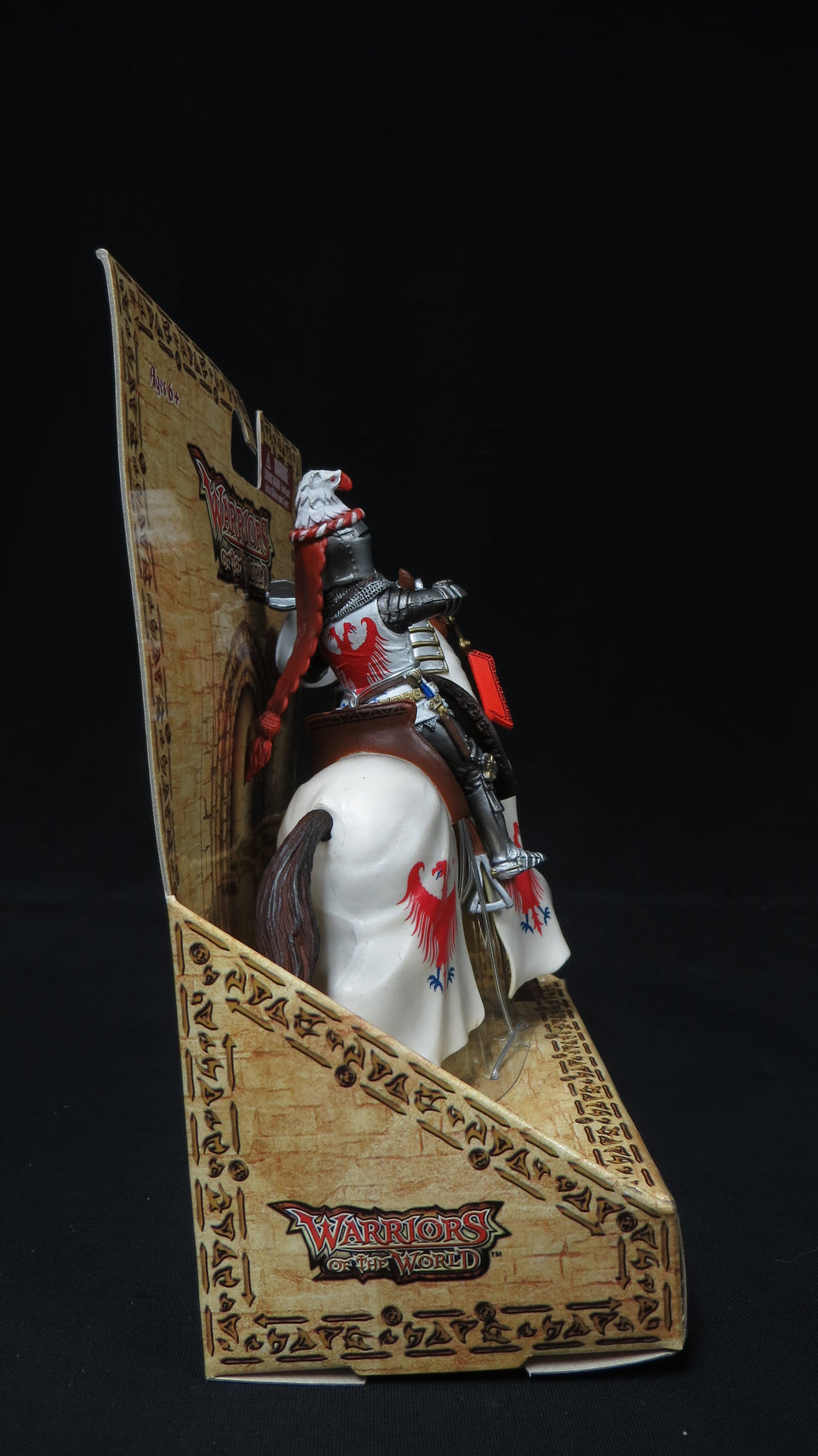 90MM (1/18 Scale) ENGLISH KNIGHT & WARHORSE