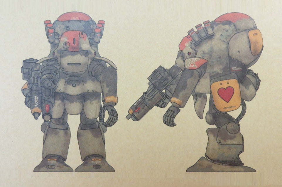 HAS-64007 1/20 Maschinen Krieger MK44 AMMOKNIGHT (Smartgun Equipment Type) w/ Crew Figure by Hasegawa