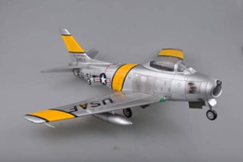 1/18 USAF F-86F Sabre Jet, MAJ J. Jabara 1953 by JS International HK 60022 - Prebuilt & Prepainted Diecast Plane