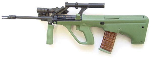 1/6 STEYR AUG ASSAULT RIFLE (GREEN)