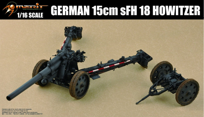 1/16 GERMAN 15cm S.F.H. 18cm HOWITZER