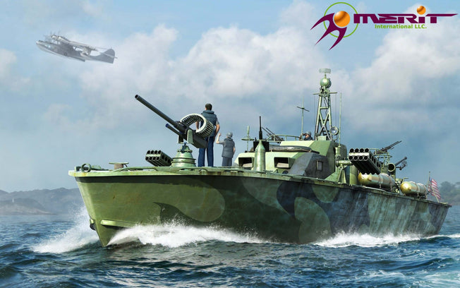 1/48 U.S. NAVY ELCO 80' MOTOR PATROL BOAT, LATE TYPE