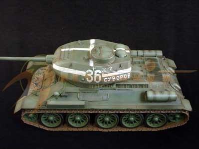1/16 WWII SOVIET T34/85, KURLAND 1944 EASTER FRONT