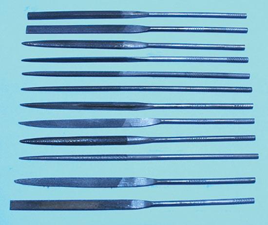 12 PCS STEEL FILE SET