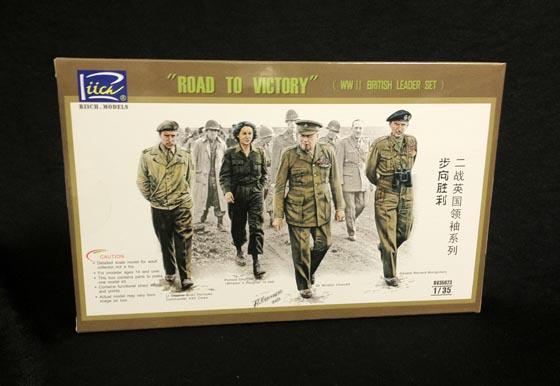 1/35 "ROAD TO VICTORY" (WWII BRITISH LEADER SET)