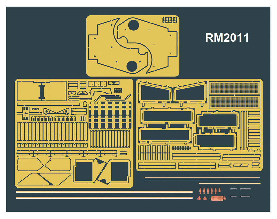 RyeField RM2011 UpGrade Solution - 1/35 Pz,Kpfw.IV J mit Panther F Turret