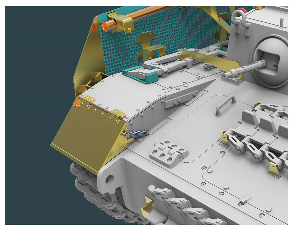 RyeField RM2011 UpGrade Solution - 1/35 Pz,Kpfw.IV J mit Panther F Turret