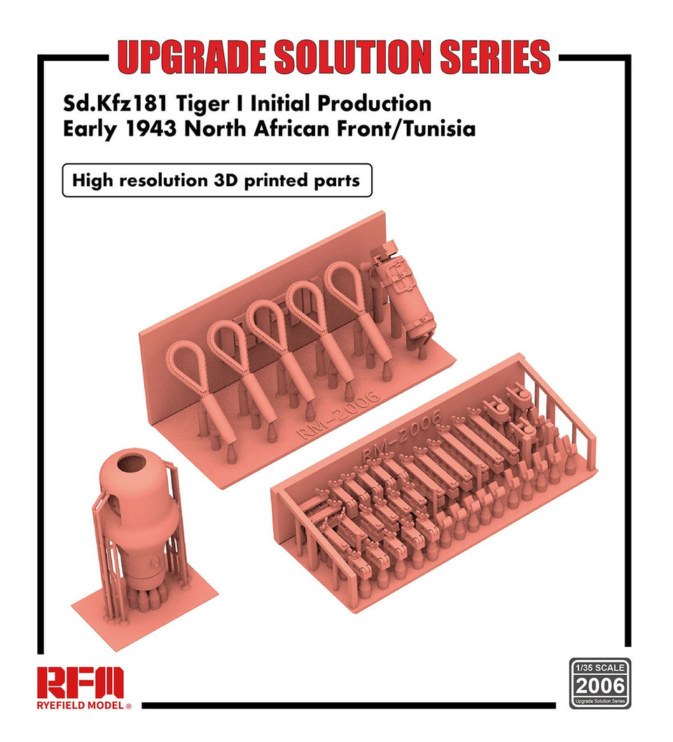 RyeField Upgrade Solution for 1/35 Tiger I Initial Production