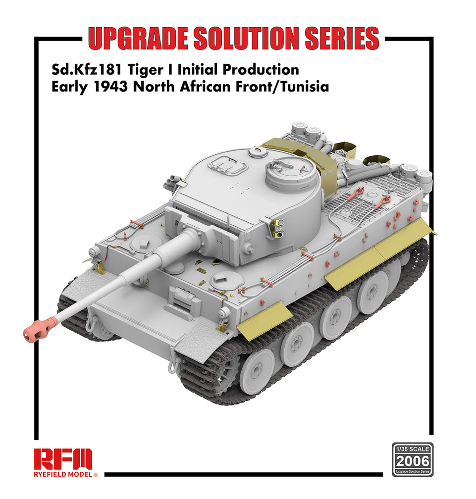 RyeField Upgrade Solution for 1/35 Tiger I Initial Production