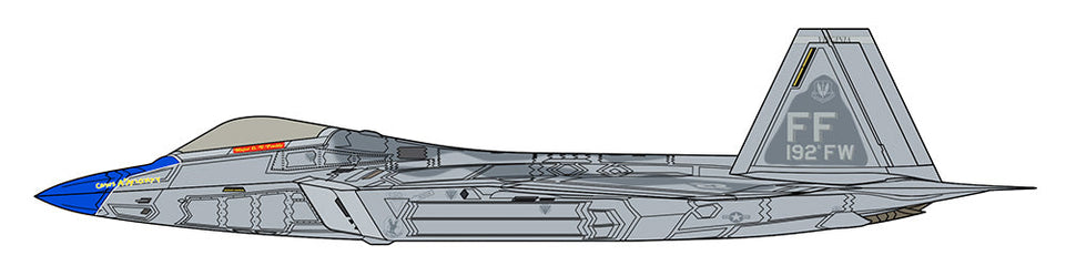 1/48 F-22 RAPTOR "Blue Nose Detail Up Version" USAF