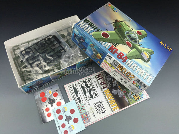 EGG PLANE - WWII JAPANESE NAKAHIMA KI-84 HAYATE(TIGER MODEL) TIGER MODELS TM102
