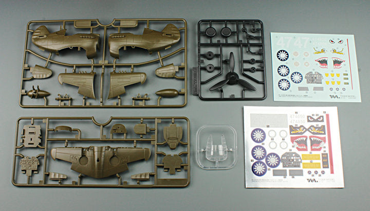 EGG PLANE - WWII U.S. P-40 WARHAWK (TIGER MODEL) TIGER MODELS TM106