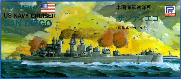 Skywave 1/700 USS Atlanta CL-51 Atlanta Class Light Cruiser