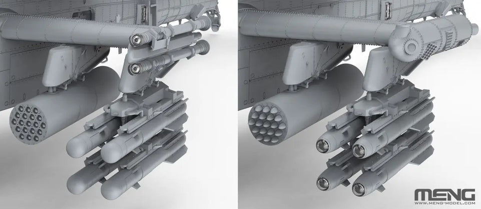 1/35 AH-64D Apache Longbow Attack Helicopter by Meng Model