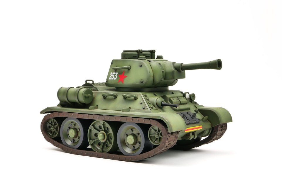 MENG MODELS MEN-WWT006 - WORLD WAR TOONS SOVIET T-34/76 MEDIUM TANK