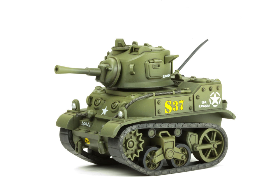 MENG MODELS  MEN-WWT012 - WORLD WAR TOONS U.S. M5 STUART LIGHT TANK