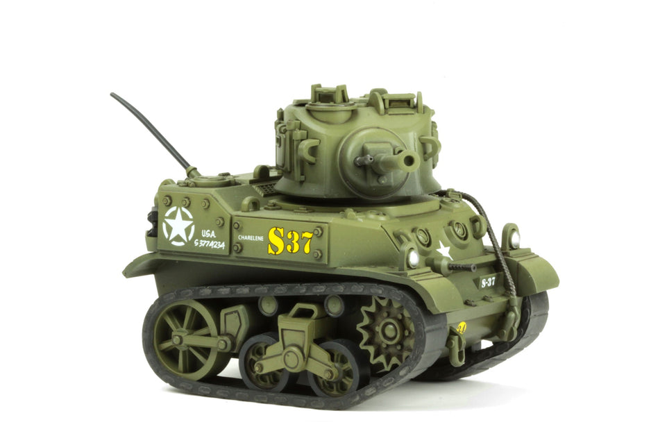 MENG MODELS  MEN-WWT012 - WORLD WAR TOONS U.S. M5 STUART LIGHT TANK