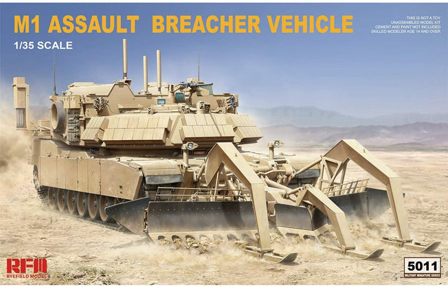 1/35 M1 ASSAULT BREACHER VEHICLE RYEFIELD MODEL 5011