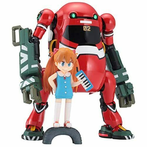 1/20 20MechatroWeGo x Eva Collaboration Vol.2 Shikinami Asuka Langley Model Kit by HASEGAWA