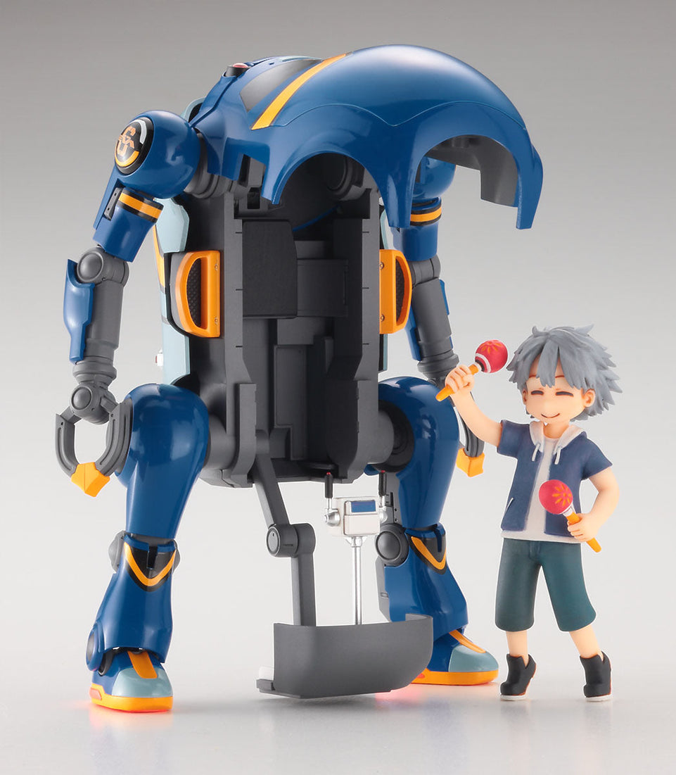 1/20 MechatroWeGo x Eva Vol.4 EVA "06"+ Kaworu Nagisa Resin Figure Model Kit by HASEGAWA